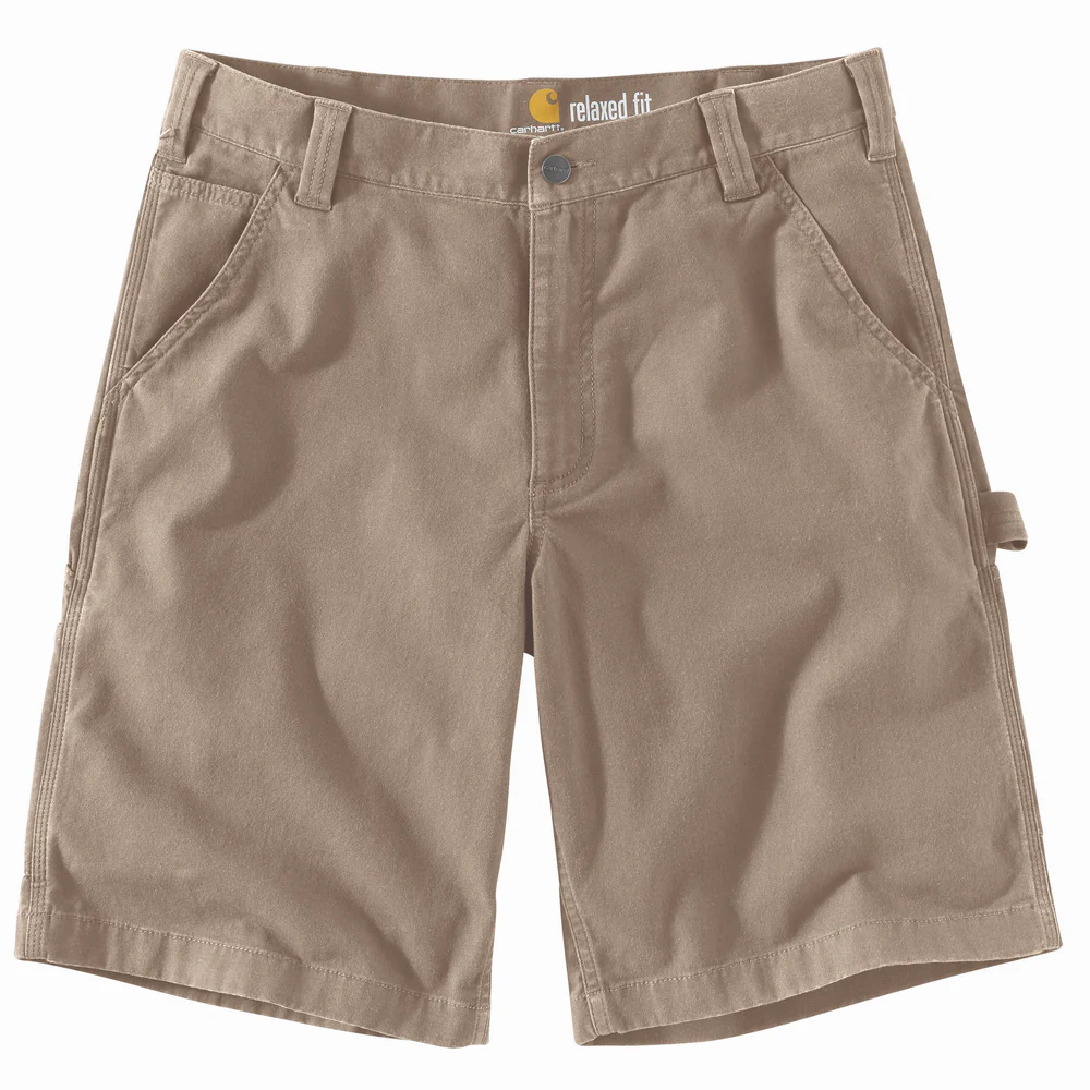 Rugged Flex Relaxed Fit Canvas Utility Work Short - 232-Tan | Carhartt 103652 - Image 2