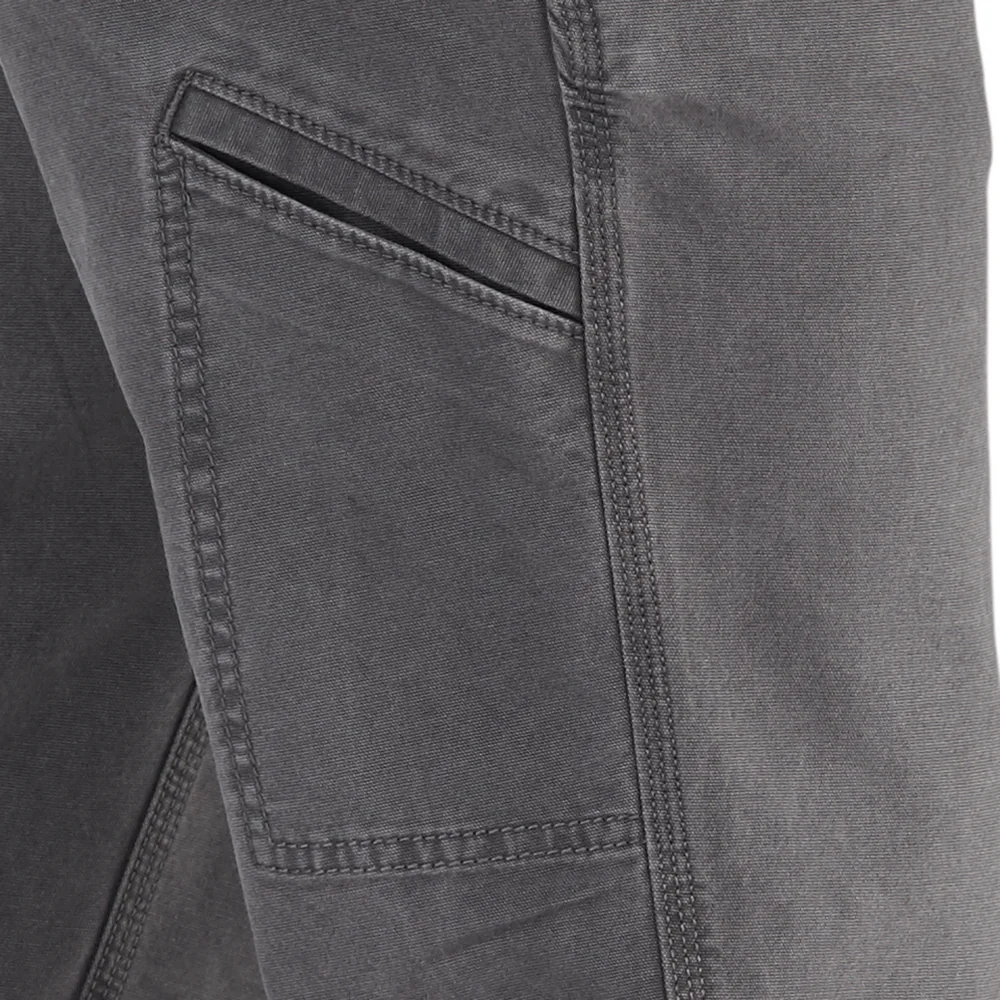 Rugged Flex Relaxed Fit Canvas Work Pant - 039-Gravel | Carhartt 102291 - Image 4