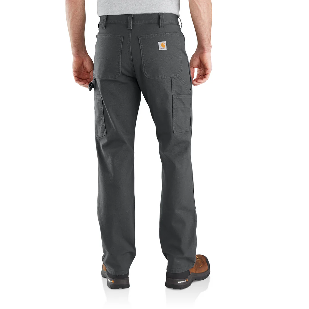 RUGGED FLEX RELAXED FIT DUCK DOUBLE FRONT WORK PANT - 029-Shadow | Carhartt 103334 - Image 2