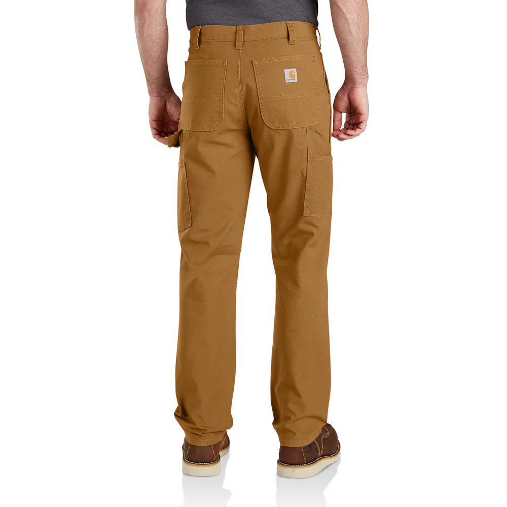 RUGGED FLEX RELAXED FIT DUCK UTILITY WORK PANT - 211-Carhartt Brown | Carhartt 103279 - Image 2