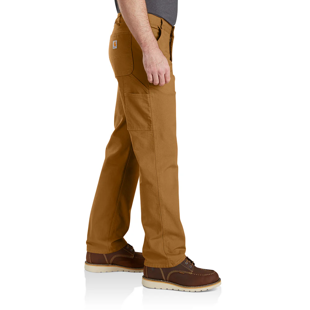 RUGGED FLEX RELAXED FIT DUCK UTILITY WORK PANT - 211-Carhartt Brown | Carhartt 103279 - Image 3