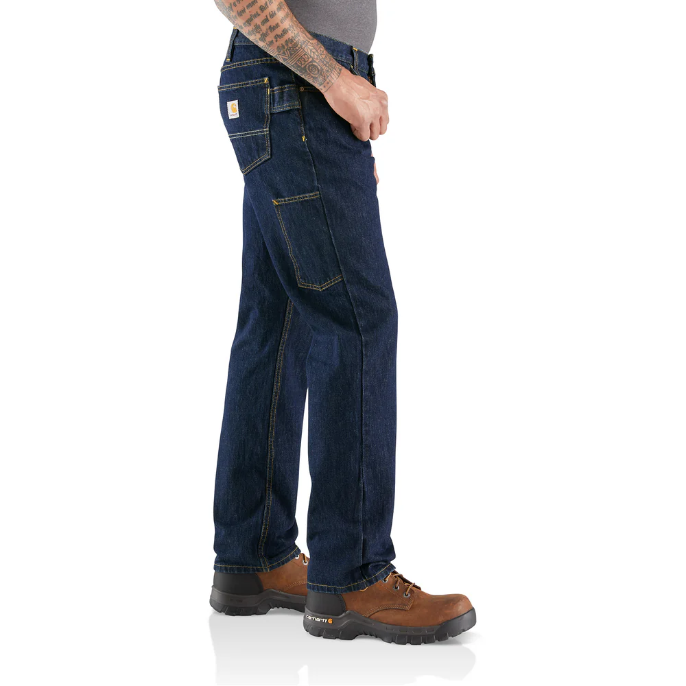 RUGGED FLEX RELAXED FIT HEAVYWEIGHT 5 POCKET JEAN - I10-Freight | Carhartt 103889 - Image 4