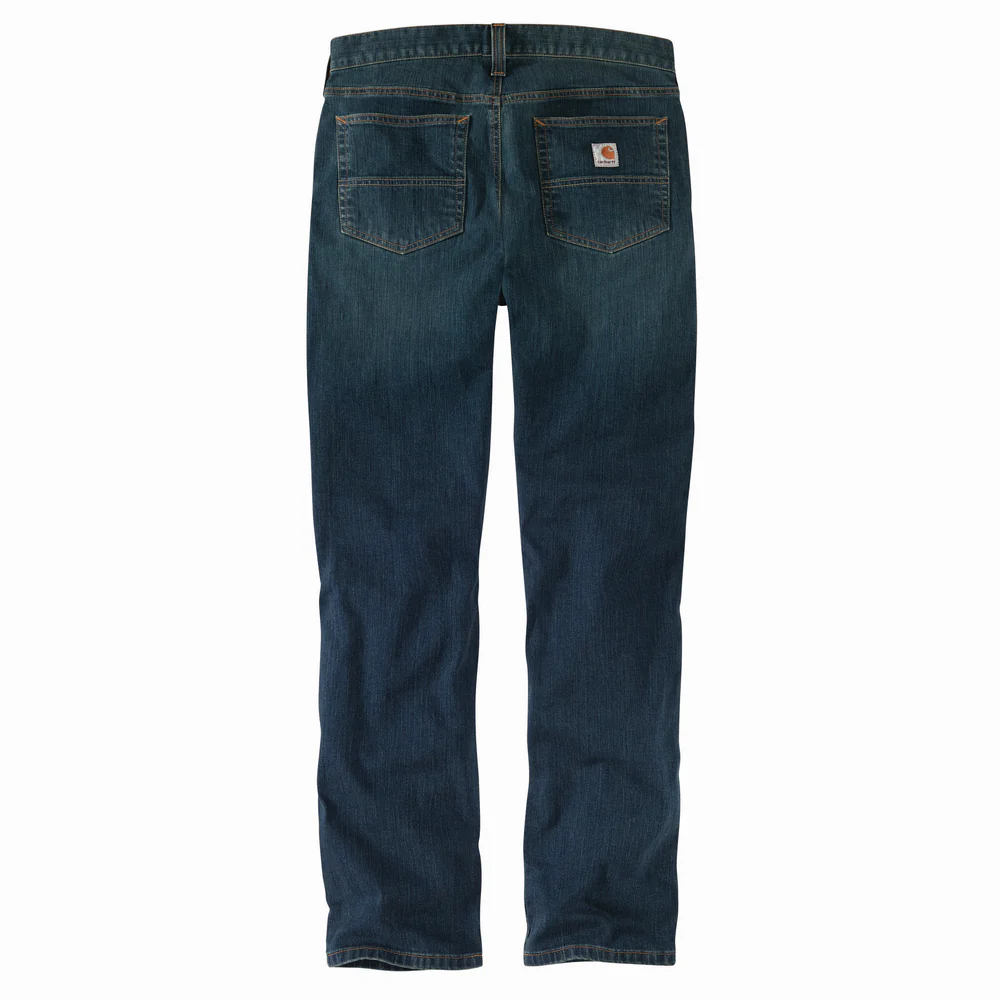 RUGGED FLEX RELAXED FIT LIGHTWEIGHT 5-POCKET TAPERED JEAN - H47-Canyon | Carhartt 104960 - Image 2