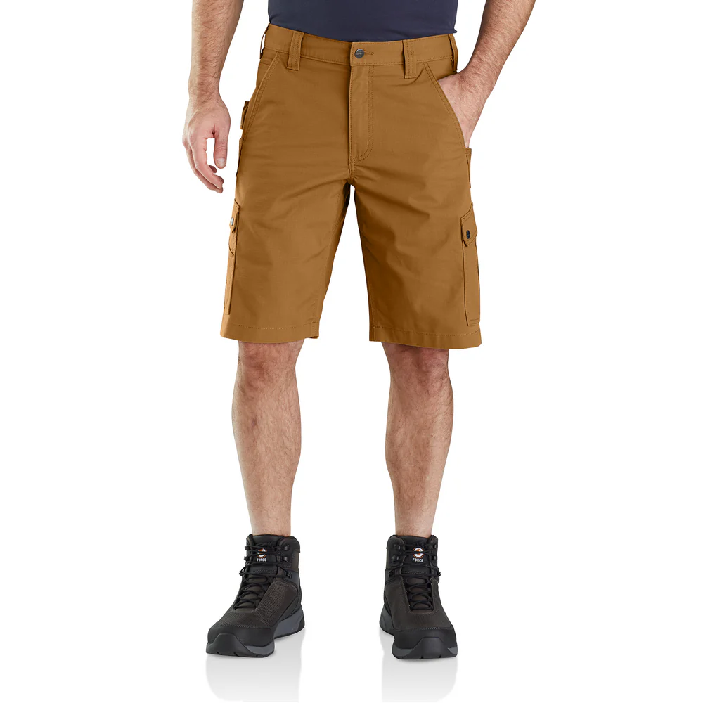 Rugged Flex Relaxed Fit Ripstop Cargo Work Short - BRN-Carhartt Brown | Carhartt 104727