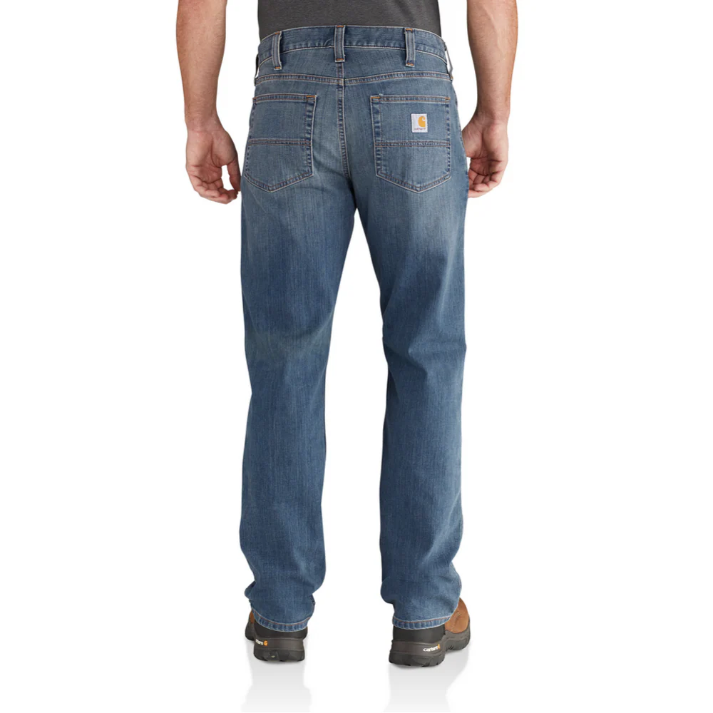 RUGGED FLEX RELAXED STRAIGHT JEAN - 964-Coldwater | Carhartt 102804 - Image 3