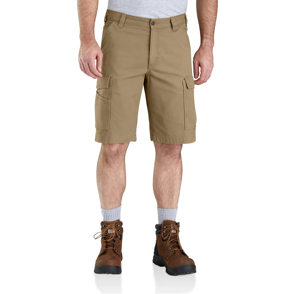RUGGED FLEX RIGBY CARGO SHORT - 253-Dark Khaki | Carhartt 103542