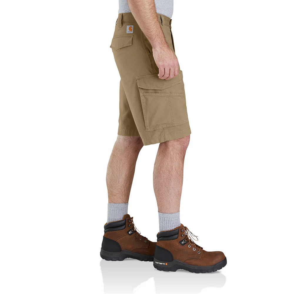 RUGGED FLEX RIGBY CARGO SHORT - 253-Dark Khaki | Carhartt 103542 - Image 6