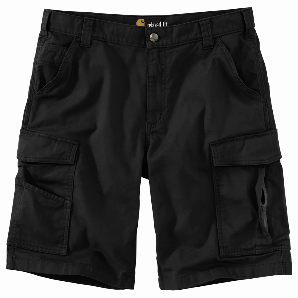 RUGGED FLEX RIGBY CARGO SHORT - BLK-Black | Carhartt 103542
