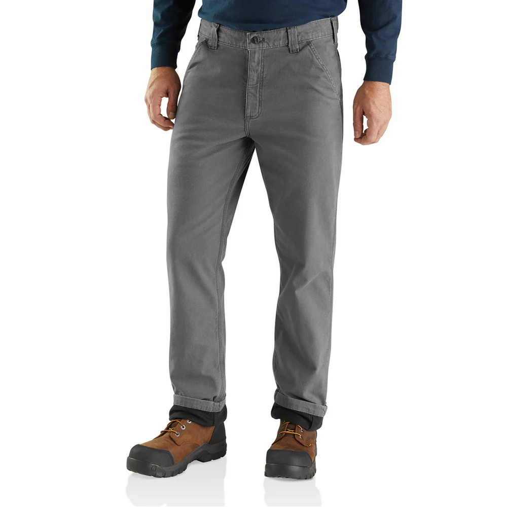 RUGGED FLEX RIGBY DUNGAREE KNIT LINED - 039-Gravel | Carhartt 103342 - Image 3