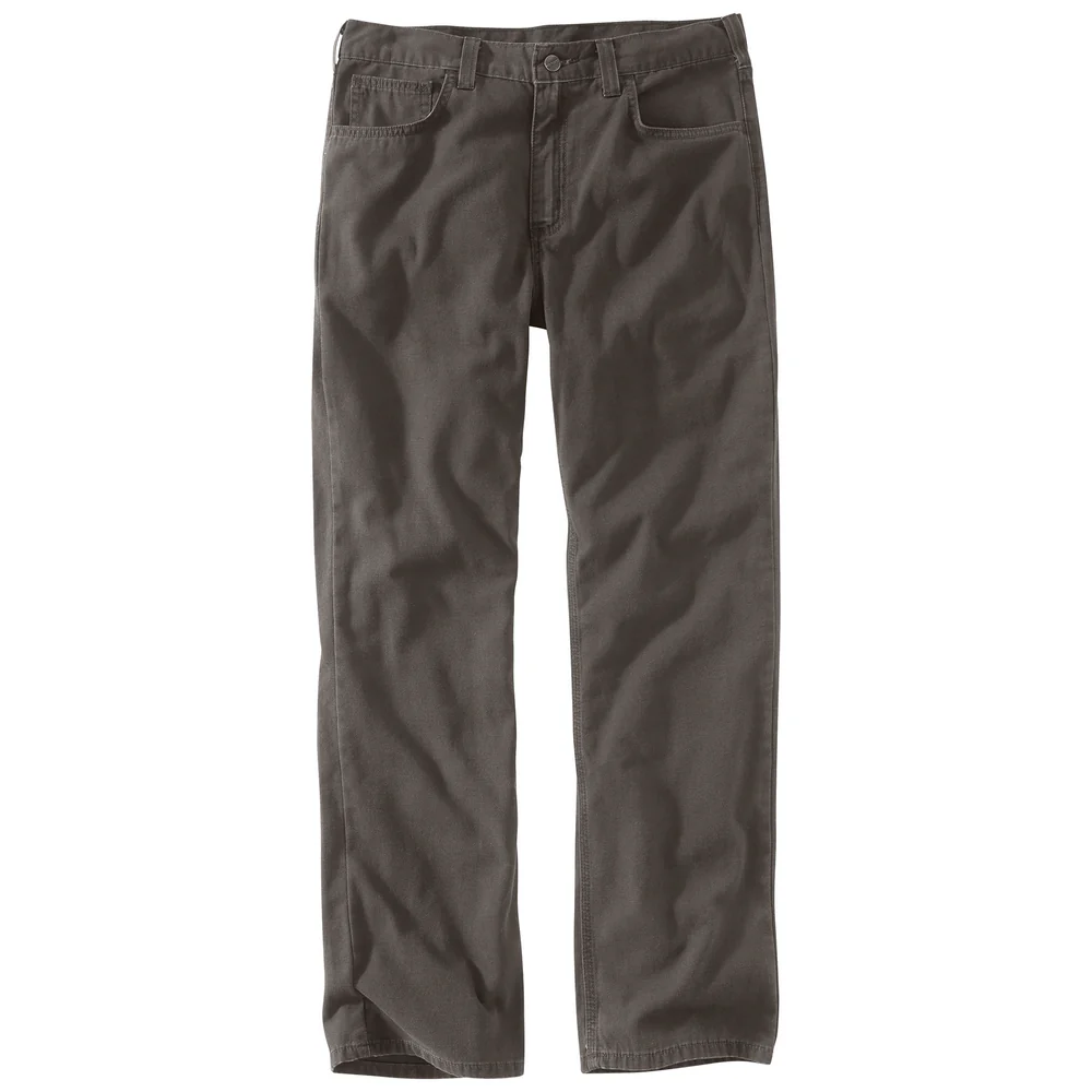 RUGGED FLEX RIGBY FIVE POCKET PANT - 039-Gravel | Carhartt 102517 - Image 2