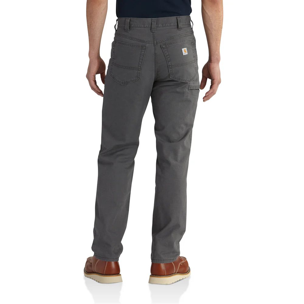 RUGGED FLEX RIGBY FIVE POCKET PANT - 039-Gravel | Carhartt 102517 - Image 3