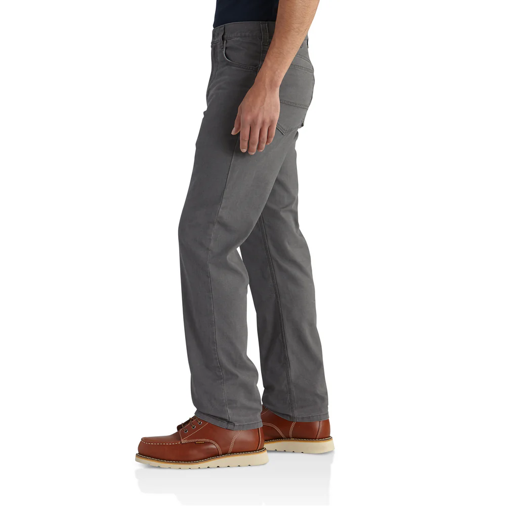 RUGGED FLEX RIGBY FIVE POCKET PANT - 039-Gravel | Carhartt 102517 - Image 4