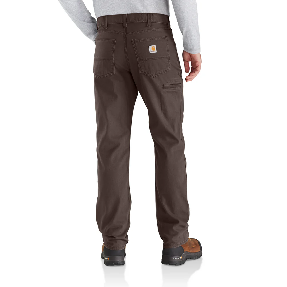 RUGGED FLEX RIGBY FIVE POCKET PANT - 909-Dark Coffee | Carhartt 102517 - Image 3