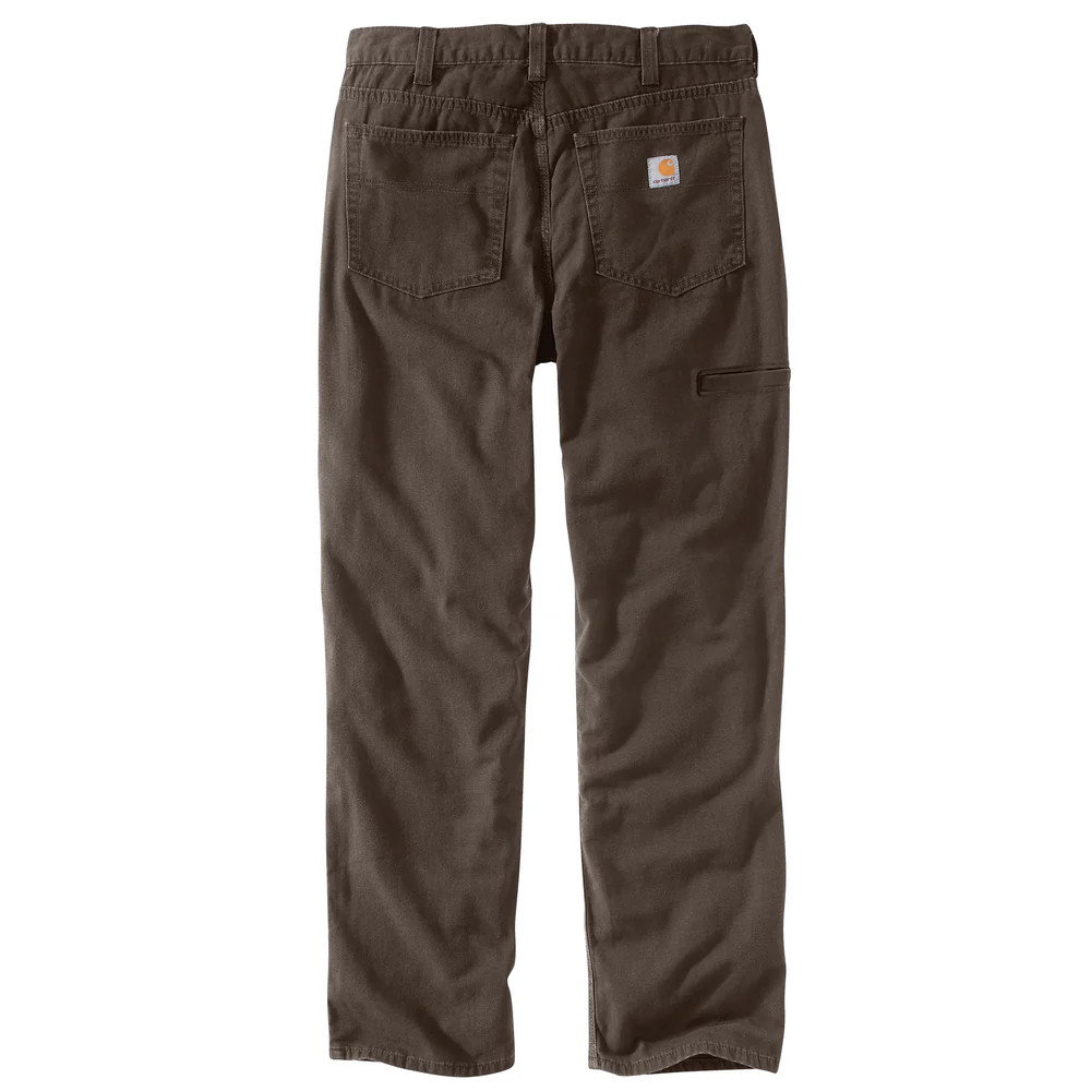 RUGGED FLEX RIGBY FIVE POCKET PANT - 909-Dark Coffee | Carhartt 102517 - Image 4