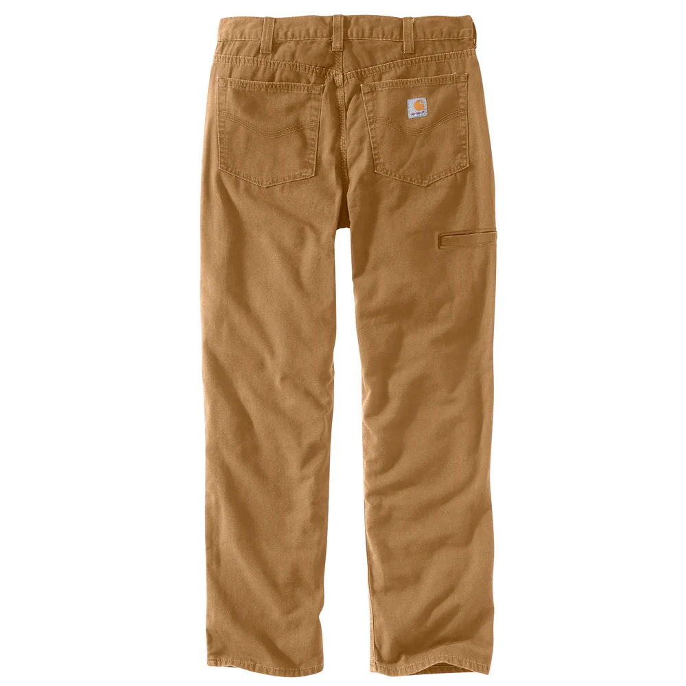RUGGED FLEX RIGBY FIVE POCKET PANT - 918-Hickory | Carhartt 102517 - Image 3