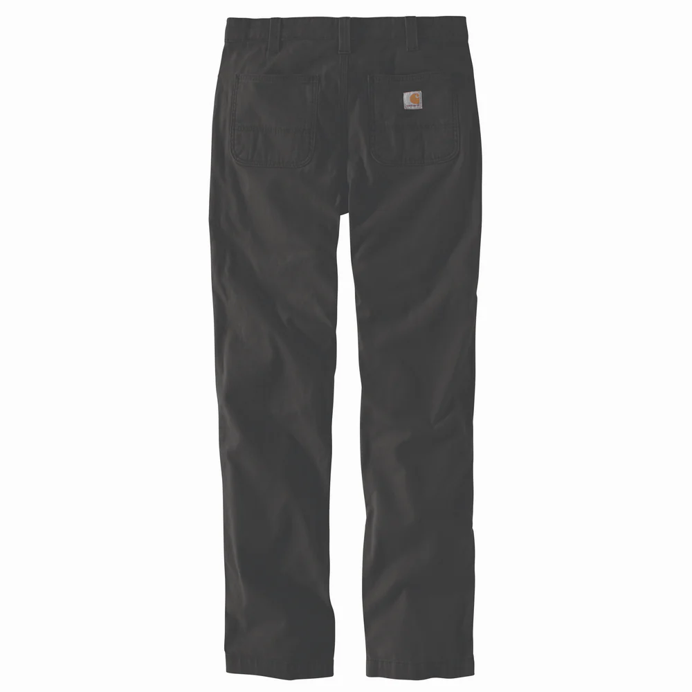 Rugged Flex Slim Fit Canvas 5-Pocket Tapered Work Pant - 001-Black | Carhartt 102821