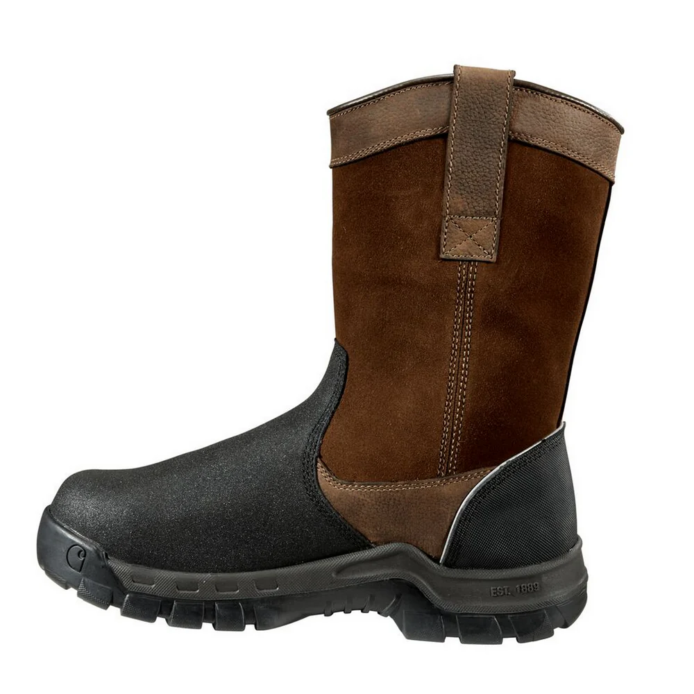 RUGGED FLEX WELLINGTON MET GUARD - BRN-Brown Oiltan/Black Coated | Carhartt CMF1721 - Image 4
