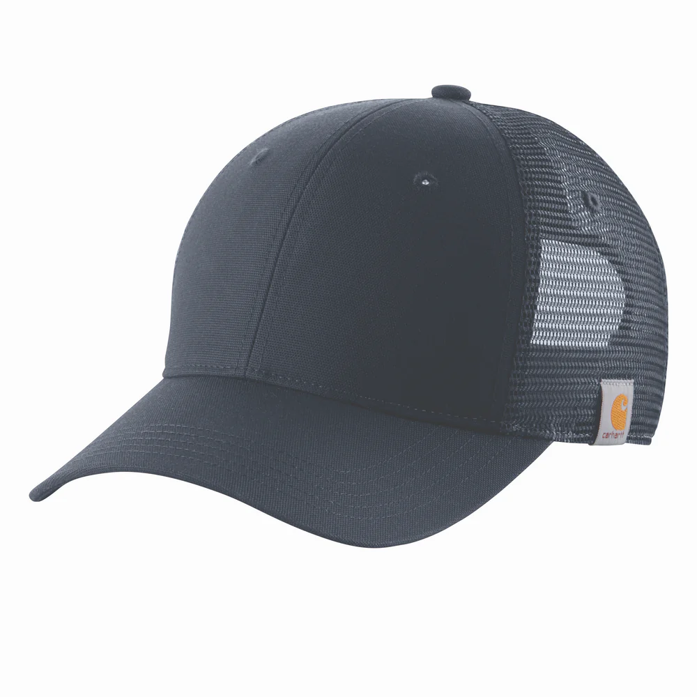 Rugged Professional Series Canvas Mesh-Back Cap - I26-Navy | Carhartt 106687 - Image 2