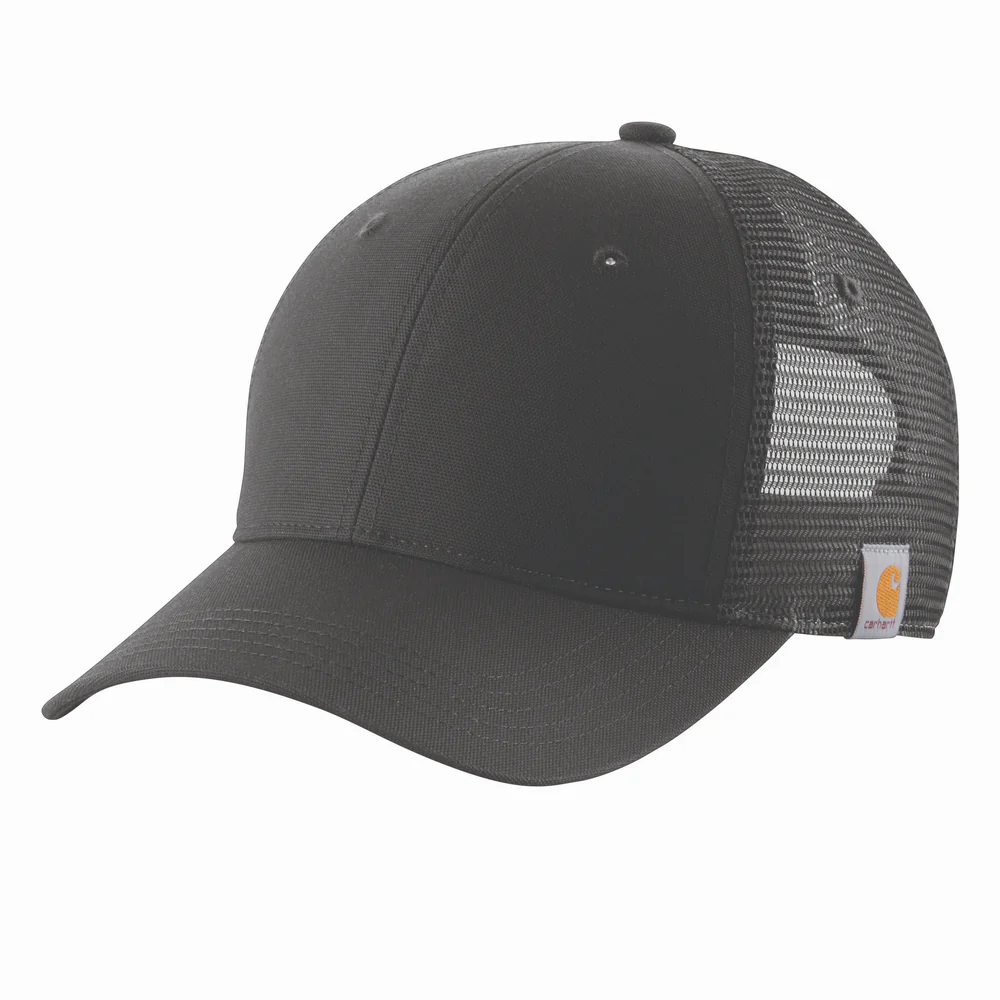 Rugged Professional Series Canvas Mesh-Back Cap - N04-Black | Carhartt 106687 - Image 2