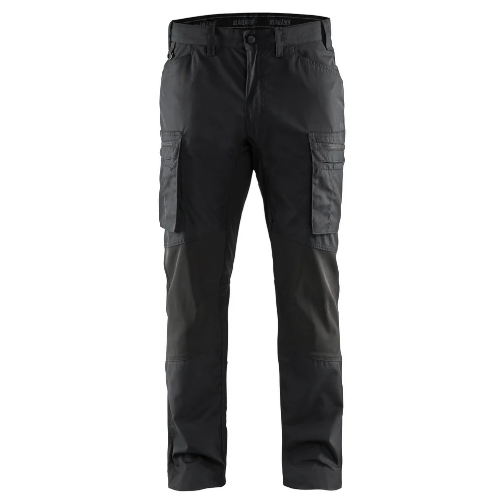 SERVICE PANTS WITH STRETCH - 9900-Black | Blaklader 16551845