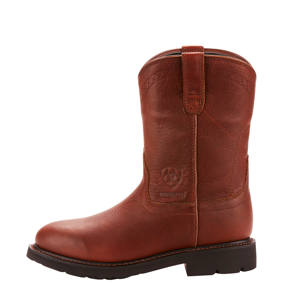 SIERRA WATERPROOF WORK BOOT - 200-Brown | Ariat 10002385 - Image 2