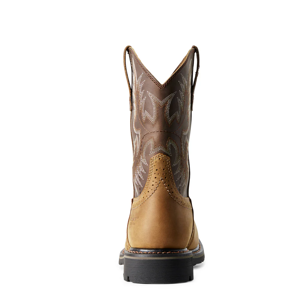 SIERRA WIDE SQUARE STEEL TOE BOOT - 200-Brown | Ariat 10010134 - Image 3
