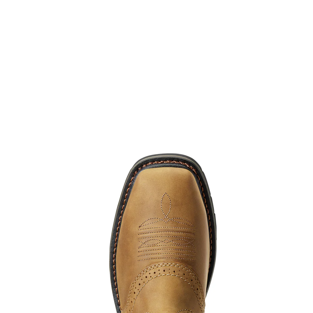 SIERRA WIDE SQUARE STEEL TOE BOOT - 200-Brown | Ariat 10010134 - Image 4