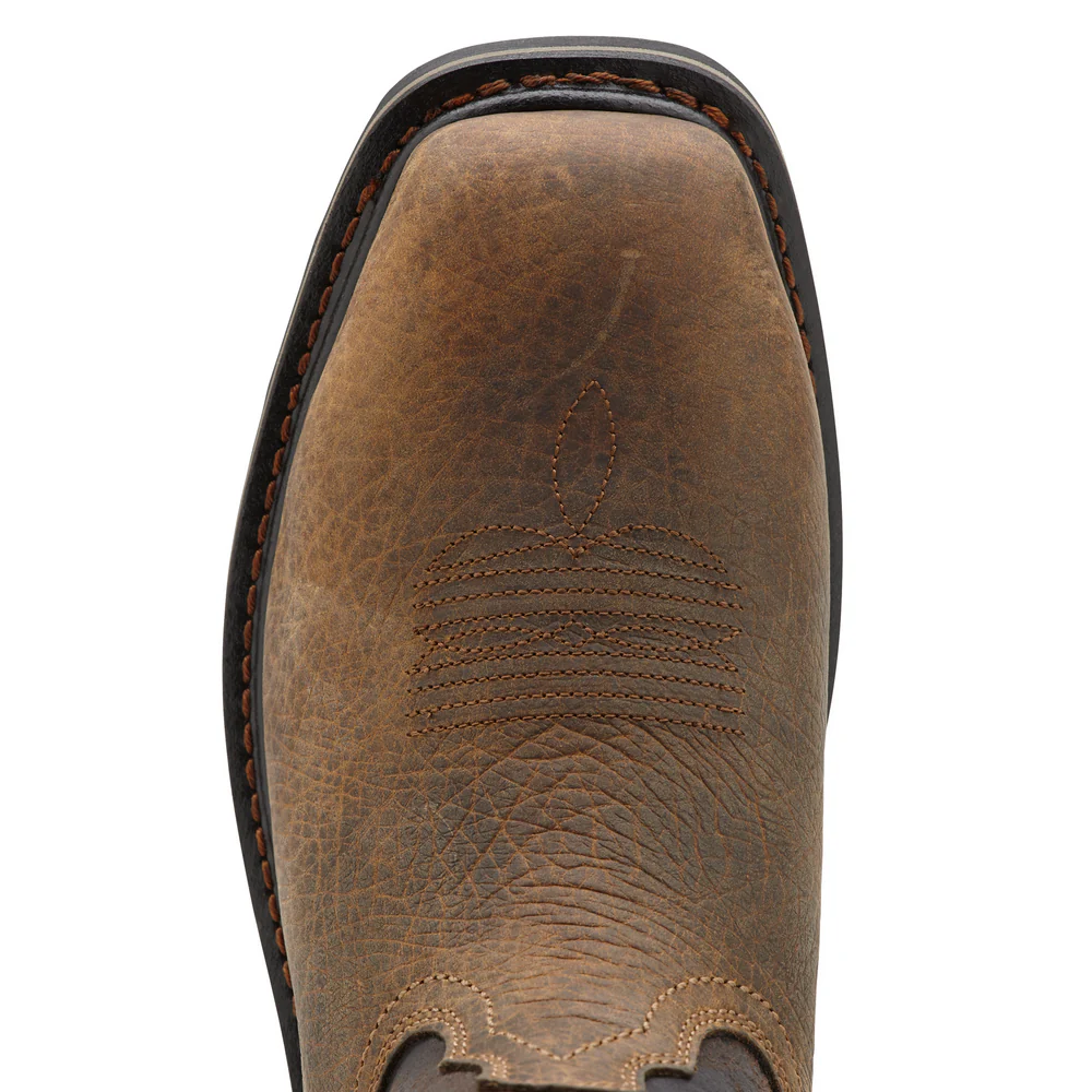 SIERRA WIDE SQUARE STEEL TOE PUNCTURE RESISTANT BOOT - 200-Brown | Ariat 10012948 - Image 3