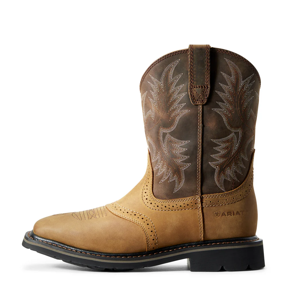 SIERRA WIDE SQUARE TOE BOOT - 200-Brown | Ariat 10010148 - Image 2