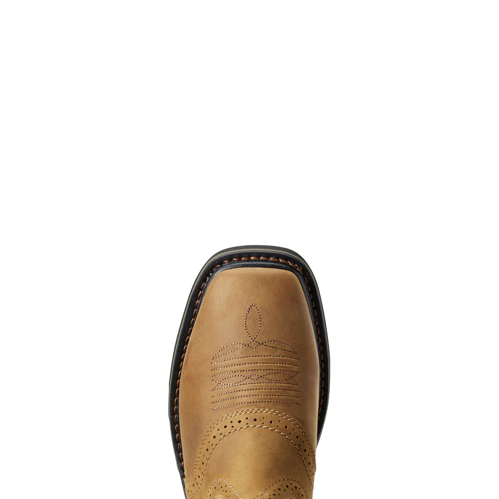 SIERRA WIDE SQUARE TOE BOOT - 200-Brown | Ariat 10010148 - Image 4