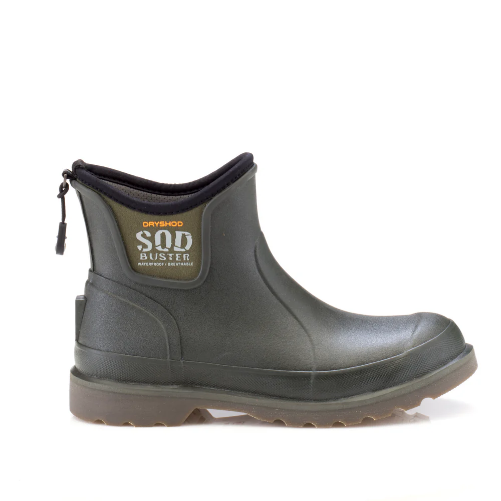 SOD BUSTER ANKLE BOOT - MS-Moss & Grey | Dryshod SDBMAMS