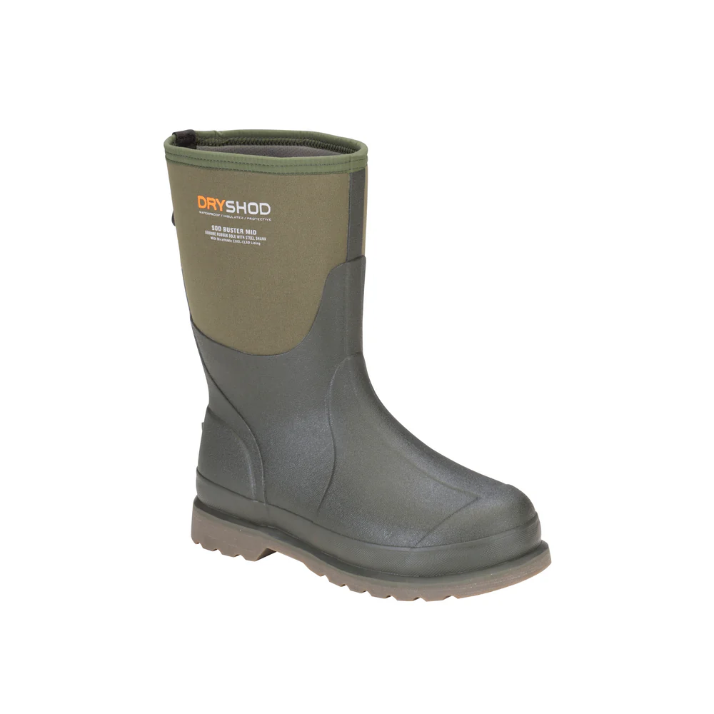 SOD BUSTER MID BOOT - MS-Moss & Grey | Dryshod SDBMMMS - Image 3