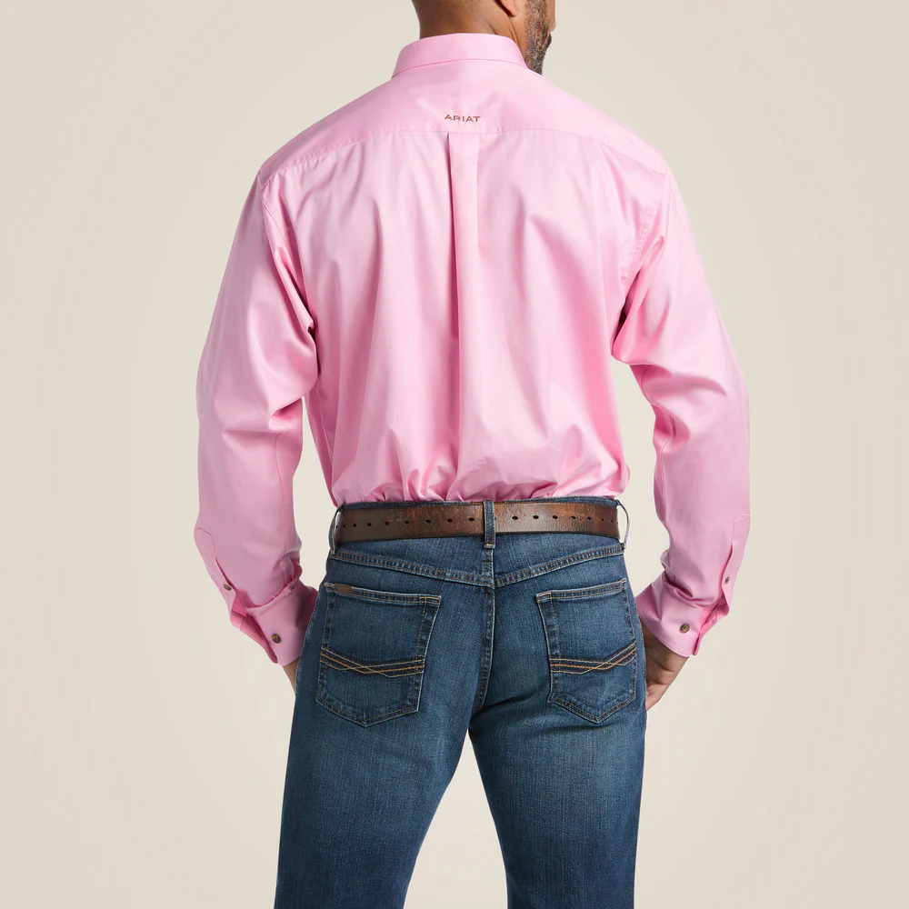 Solid Twill Classic Fit Shirt - 650-Prism Pink | Ariat 10016692