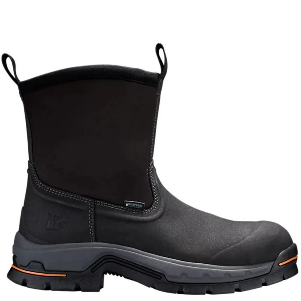 STOCKDALE WATERPROOF ALLOY TOE PULL-ON - 001-Black | Timberland PRO TB0A1AXG
