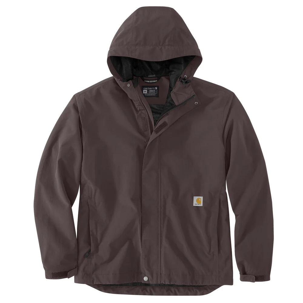 Storm Defender Loose Fit Lightweight Jacket - DFE-Dark Coffee | Carhartt 106434