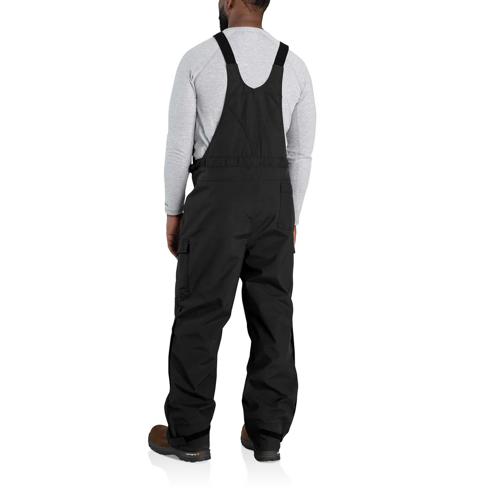 Storm Defender® Loose Fit Heavyweight Bib Overall - BLK-Black | Carhartt 104674