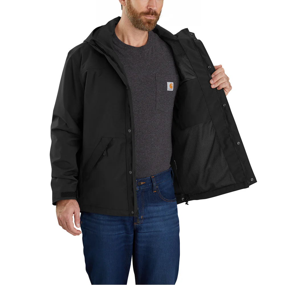 Storm Defender® Loose Fit Heavyweight Jacket - BLK-Black | Carhartt 104670