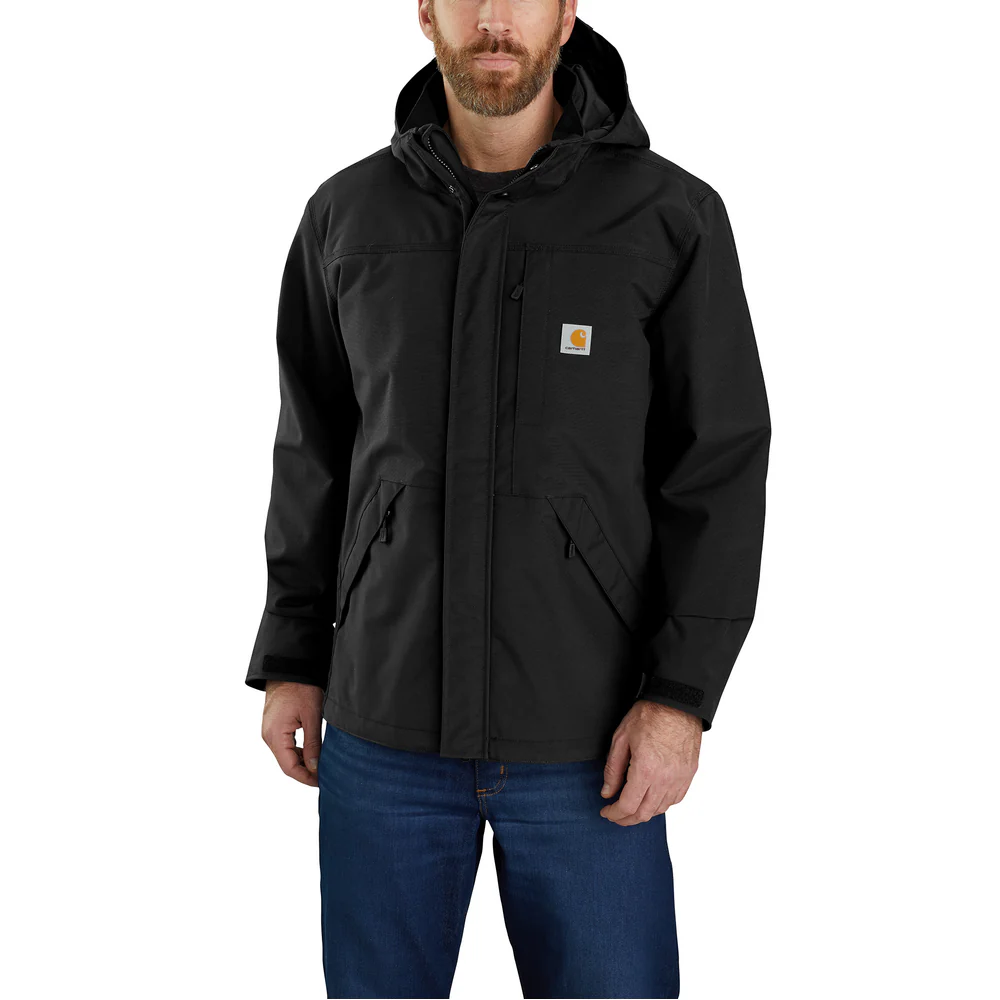 Storm Defender® Loose Fit Heavyweight Jacket - BLK-Black | Carhartt 104670 - Image 6