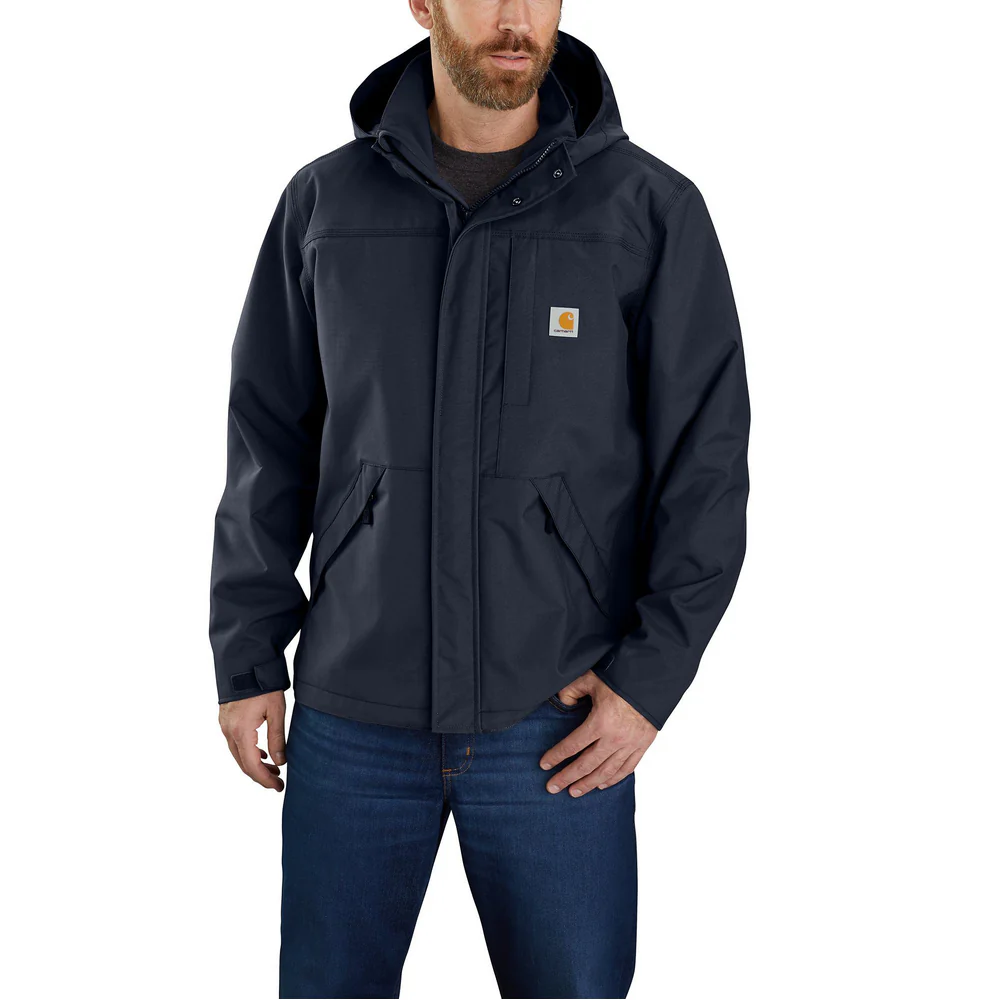 Storm Defender® Loose Fit Heavyweight Jacket - I26-Navy | Carhartt 104670 - Image 2