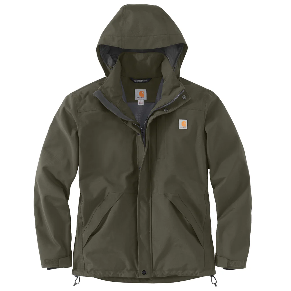 Storm Defender® Loose Fit Heavyweight Jacket - MOS-Moss | Carhartt 104670 - Image 2