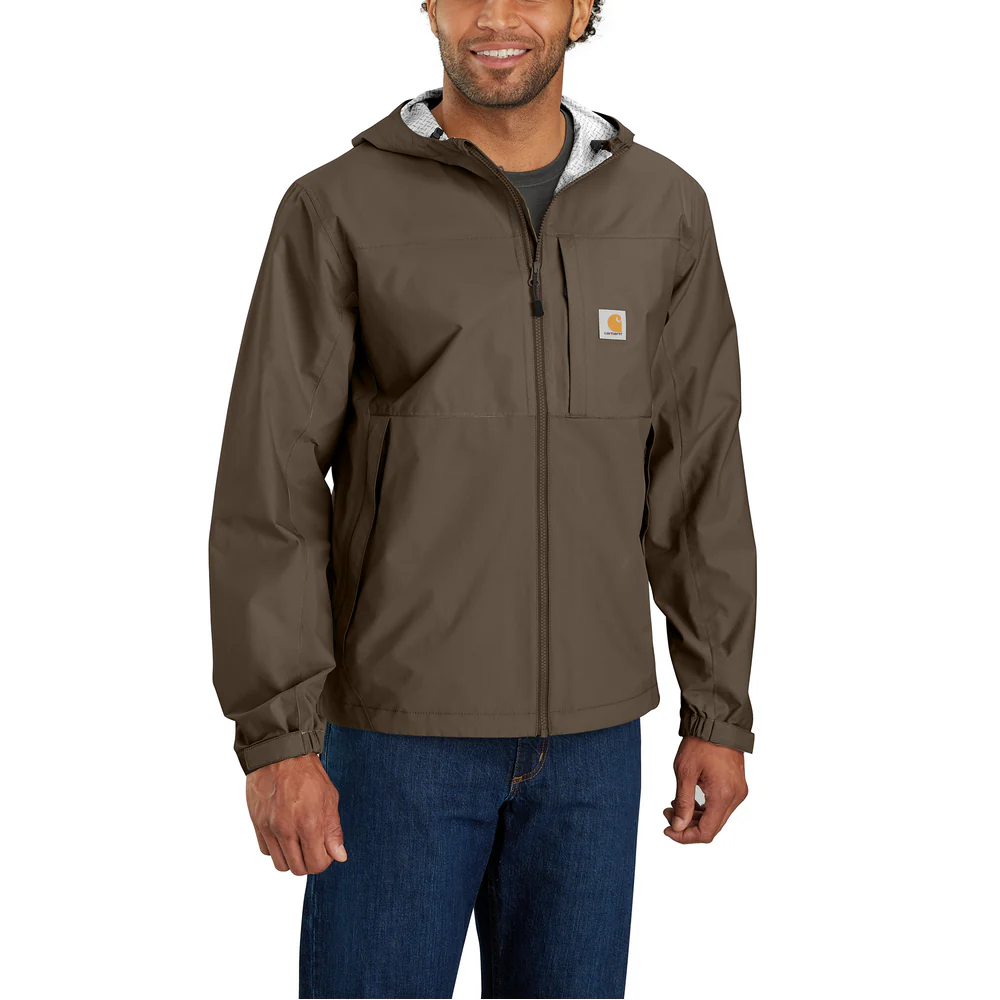 Storm Defender® Relaxed Fit Lightweight Packable Jacket - 217-Tarmac | Carhartt 105751