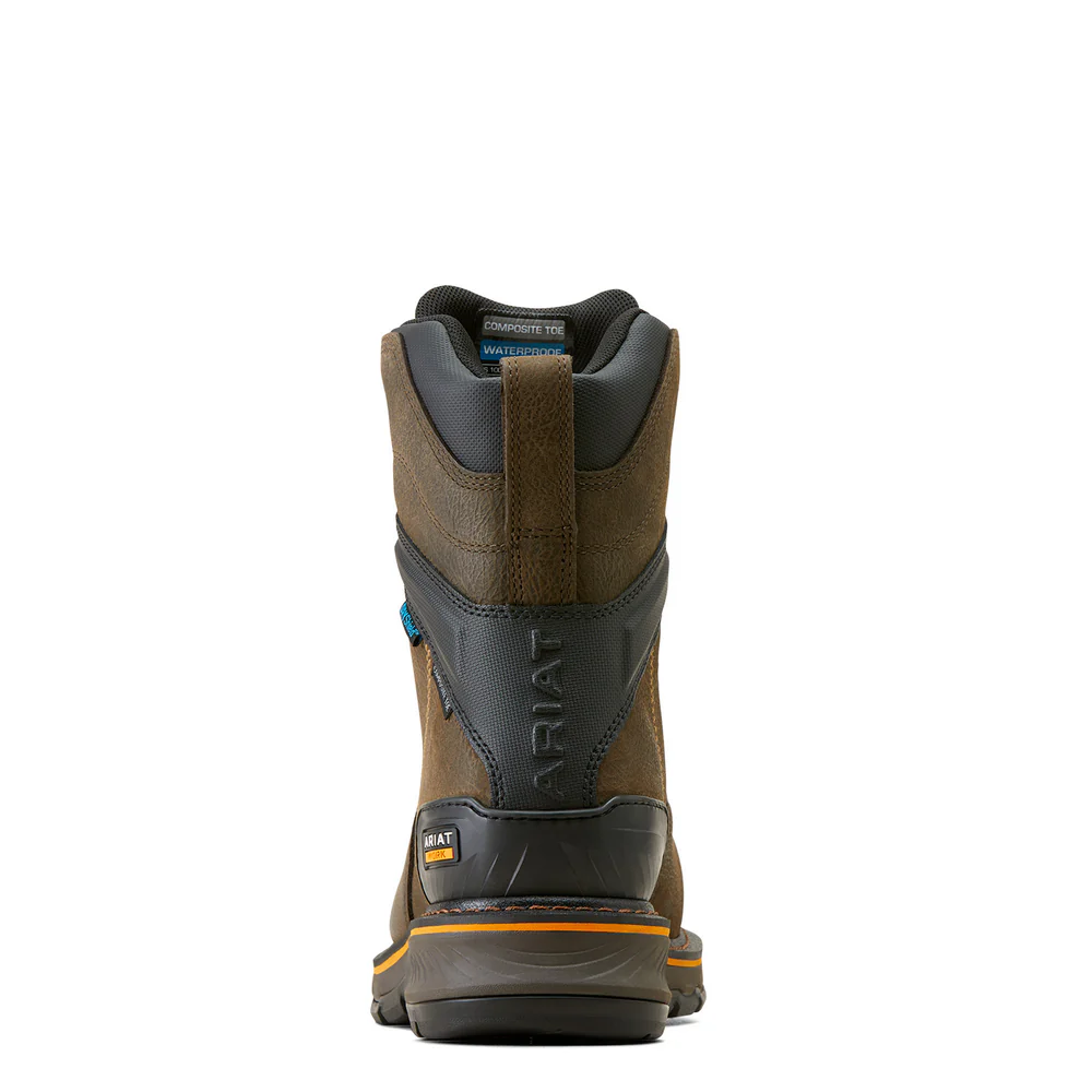 Stump Jumper 8" Boa Waterproof Composite Toe Work Boot - 200-Iron Coffee | Ariat 10048059 - Image 3
