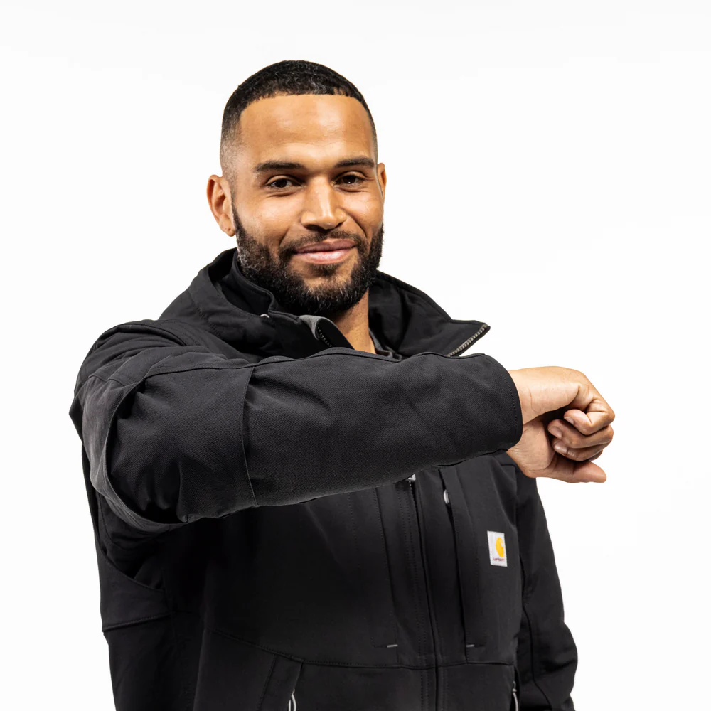 Super Dux™ Relaxed Fit Insulated Jacket - N04-Black | Carhartt 106006 - Image 6