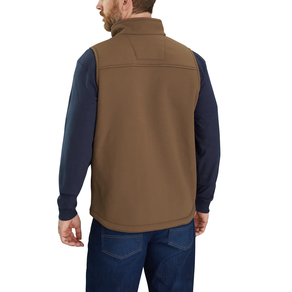 Super Dux™ Relaxed Fit Sherpa-Lined Vest - 205-Coffee | Carhartt 104999 - Image 2