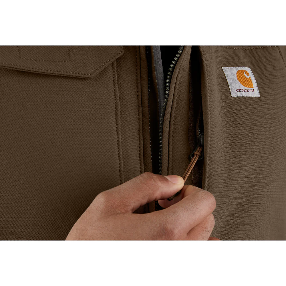 Super Dux™ Relaxed Fit Sherpa-Lined Vest - 205-Coffee | Carhartt 104999 - Image 5