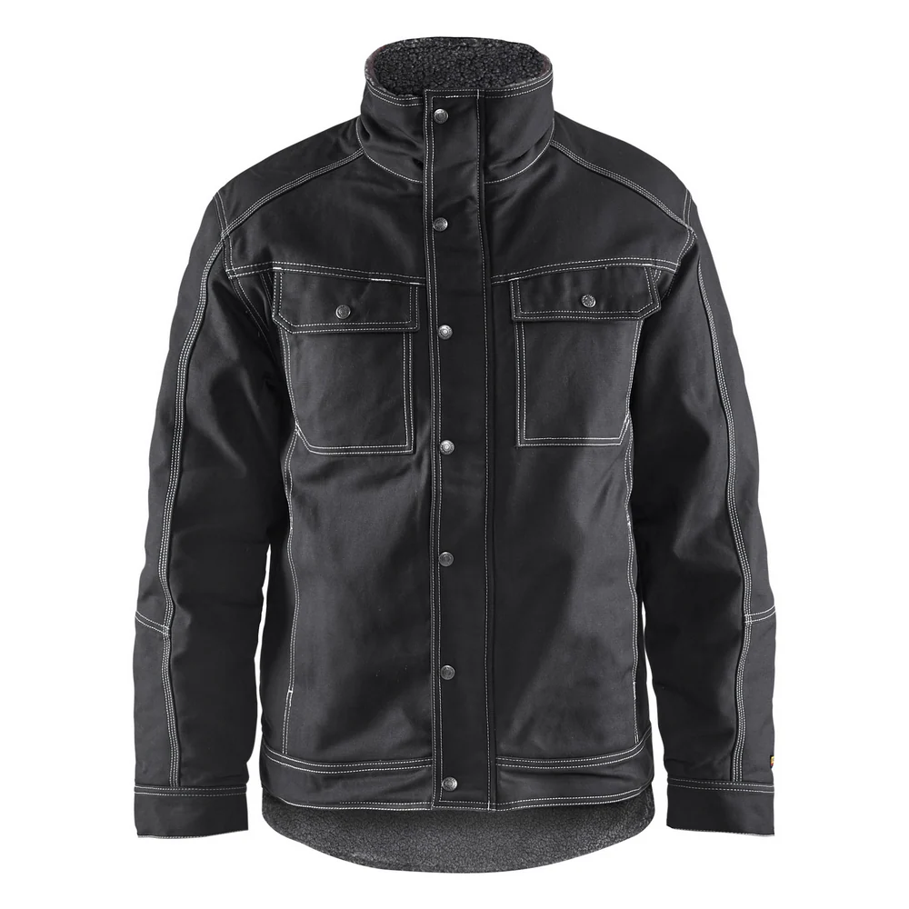 TOUGHGUY PILE LINED JACKET - 9900-Black | Blaklader 48161370