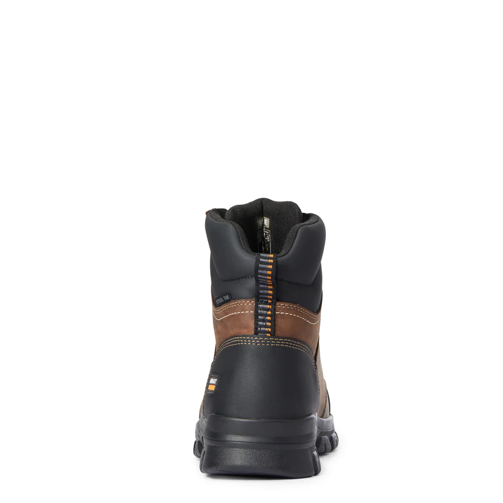 TREADFAST 6-INCH STEEL TOE BOOT - 200-Brown | Ariat 10034671 - Image 3