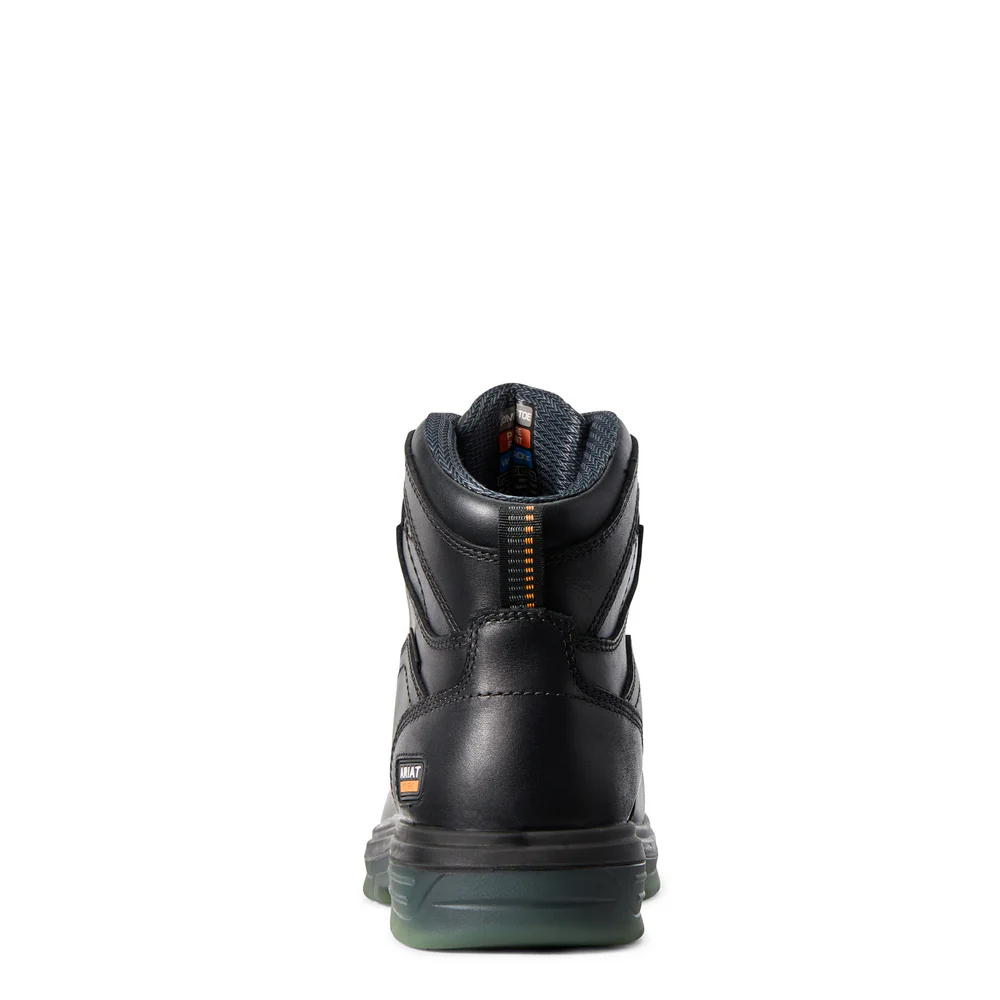 TURBO 6-INCH CSA H2O CARBON TOE BOOT - 001-Black | Ariat 10029134 - Image 3