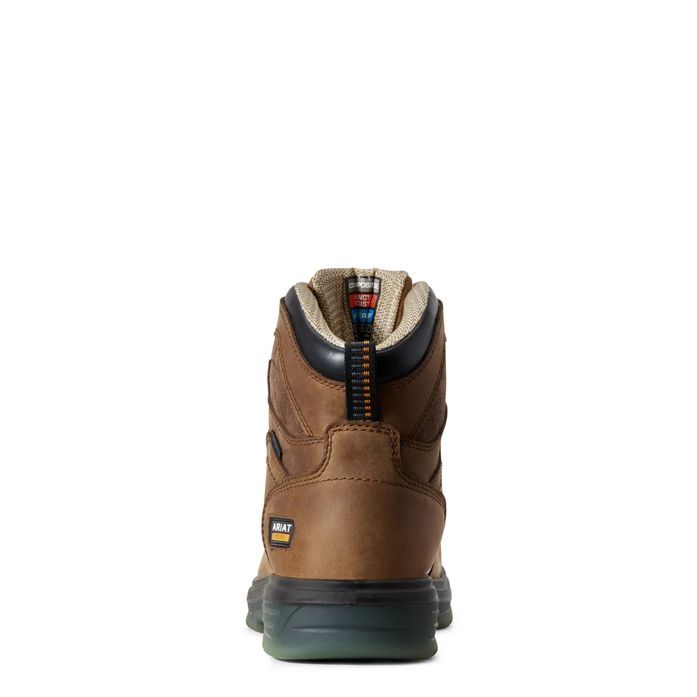 TURBO 6-INCH CSA H2O CARBON TOE WORK BOOT - 200-Brown | Ariat 10029132 - Image 3
