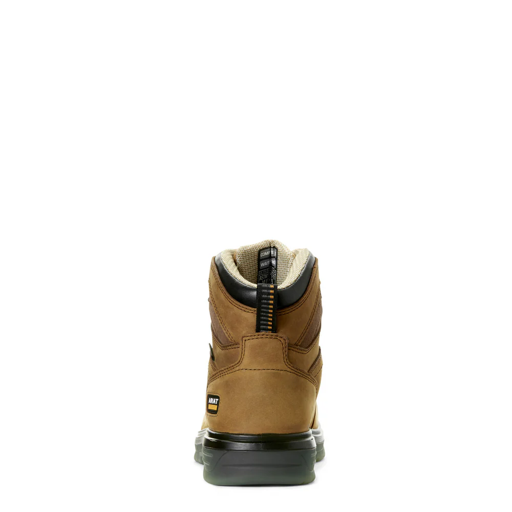 TURBO 6-INCH H2O CARBON TOE WORK BOOT - 200-Brown | Ariat 10027335 - Image 3